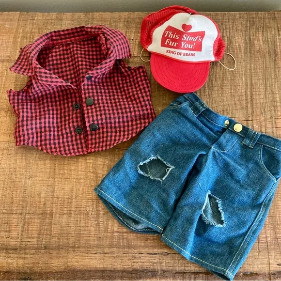 Hot Fur Ya Valentines Bear Vermont Teddy Bear Company Trucker 🐻 - Picture 2 of 12